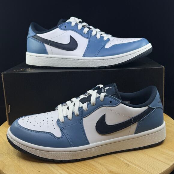Jordan Other - Nike Air Jordan 1 Low G White Aegean Storm Golf DD9315-115 Mens Size 8.5